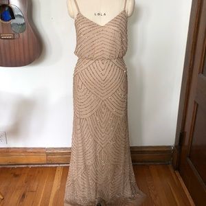 Adrianna Papell Beaded Formal Dress